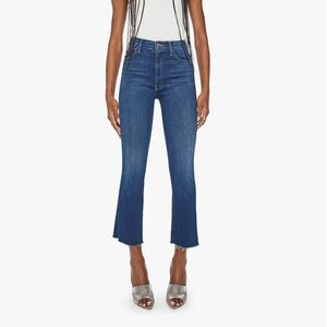 Mother The Hustler Ankle Fray Jeans in Home Movies 28